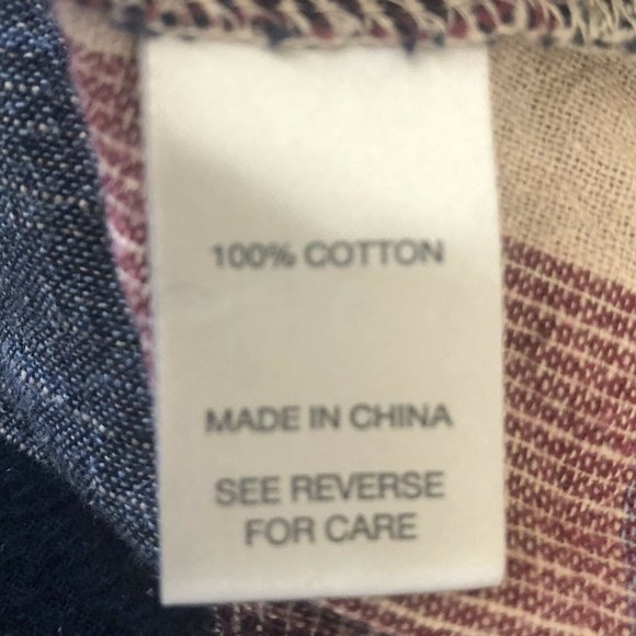 BKE Buckle shirt button up plaid Eased Medium - Picture 10 of 11